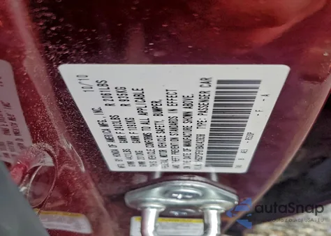 2011 Honda Accord Exl from USA, damaged, VIN 1HGCP2F81BA042838